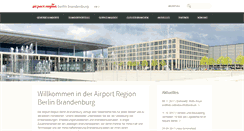 Desktop Screenshot of airport-region.de